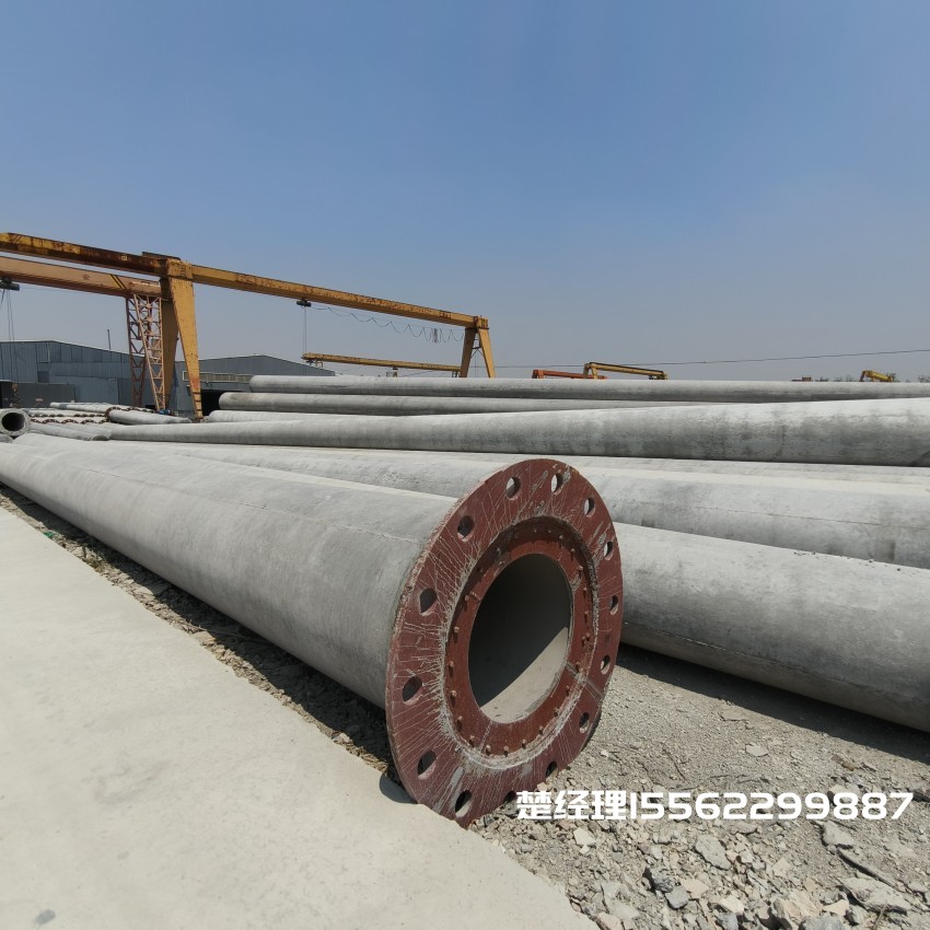 荥经12米无拉线电杆